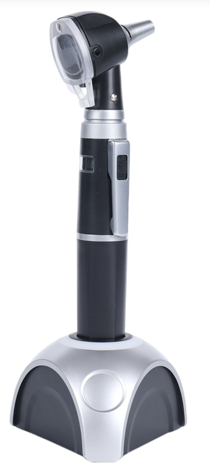 Direct Rechargeable LCD Screen Handle Otoscope